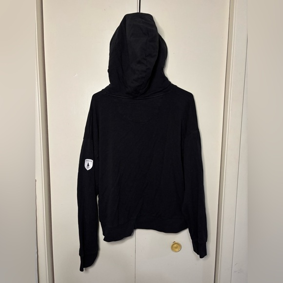 Wanakome Black Hoodie with White Accents - Picture 4 of 4
